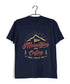 Biker Travel Wanderlust LADAKH FLAG ON BIKE Custom Printed Graphic Design T-Shirt for Women